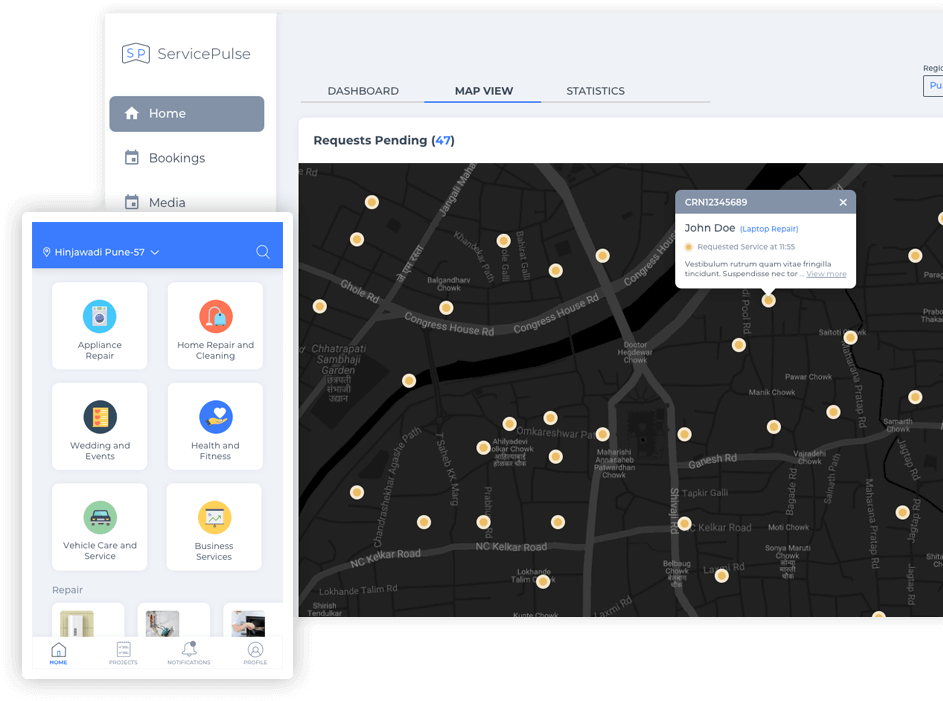 Implementation launch mobisoft infotech