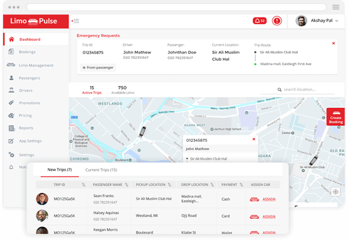 Limo-Pulse-Admin-Panel