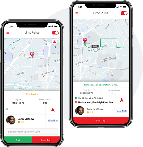 Limo-Pulse-Driver-App