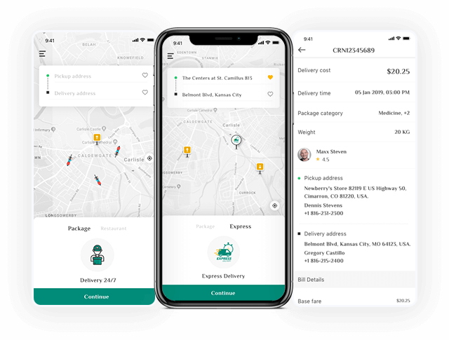 A Last-mile Delivery App
