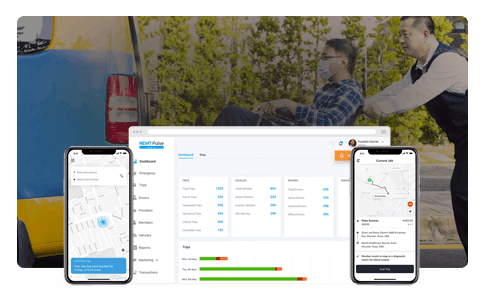 NEMT Dispatch Software Solution by Mobisoft Infotech