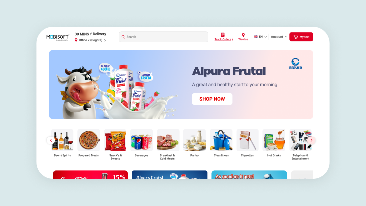 Digital Commerce Implementation for Retail Chain