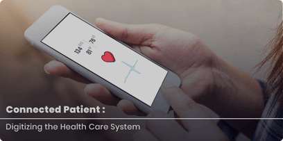 Connected patients in healthcare industry