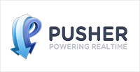 pusher powering real time